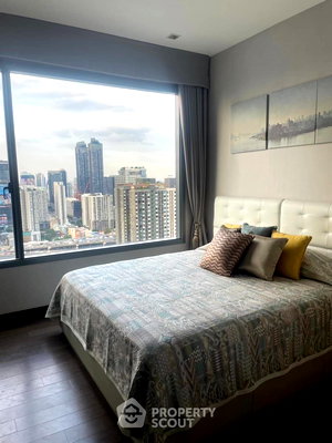 Condos for rent Asoke Road : 2-BR Condo at Q Asoke near MRT Phetchaburi (ID 1481184)