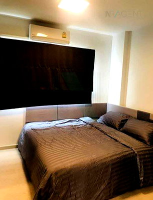 Condos for rent : For rent The Niche ID Serithai 1 bedroom 8th floor Building D near Siam Park.