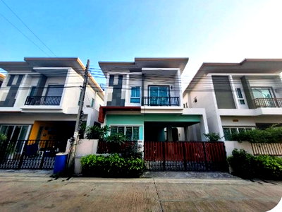 บ้านเดี่ยว นิคมอุตสาหกรรมบางปู : BP00864 ขายบ้านแฝด หมู่บ้าน ปัญฐิญา ตำบล แพรกษา อำเภอ เมืองสมุทรปราการ จังหวัด สมุทรปราการ