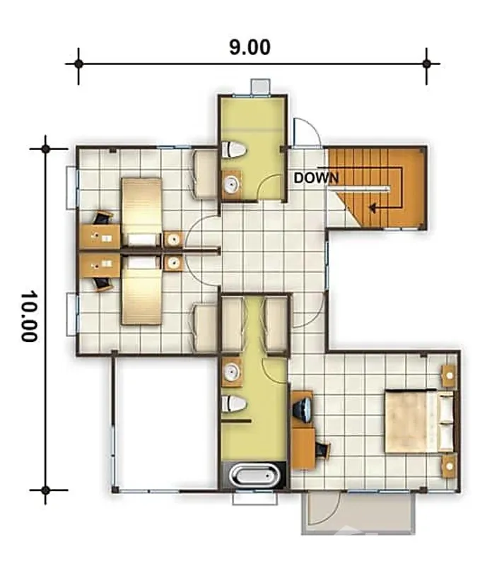 รูป ขาย บ้านเดี่ยว 3 ห้องนอน ในโครงการ บ้านร็อคการ์เด้นภูเก็ต บายพาส 6 1974068 - รูปที่ 7/7