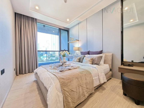 For rent, The Room Sukhumvit 38, 1 bedroom, 10th floor, near BTS Thonglor.