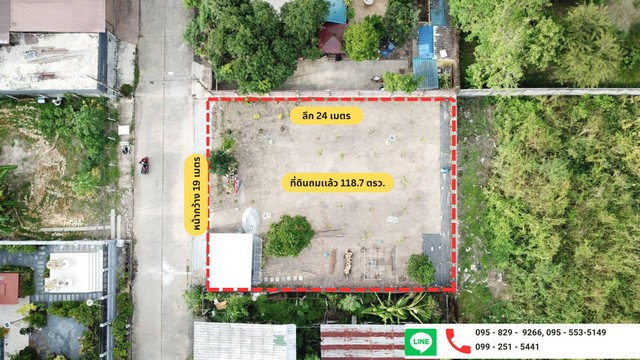 รูป ขายที่ดินแปลงสวยถมและล้อมรั้วแล้ว 118.7 ตรว.เทิดราชัน 3 แขวงสีกัน เขตดอนเมือง กรุงเทพฯ - รูปที่ 8/8