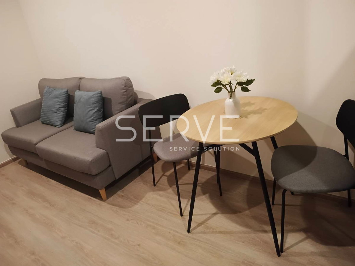 รูป 🔥1นอน ไซส์ใหญ่ ห้องแต่งสวย วิวดี เฟอร์จัดเต็มมาก พร้อมเข้าอยู่ คอนโดใหม่ ทำเลดีมาก เดินทางง่าย ใกล้ MRT พระราม 9  @  NUE District R9  - รูปที่ 1/10