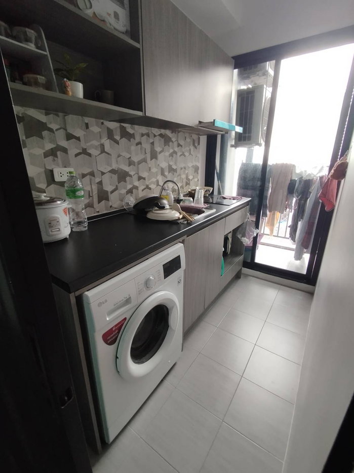 รูป 💮ให้เช่าคอนโด Notting hill Sukhumvit 105 ใกล้ BTS Bearing 26 ตรม.ห้องสวย มีเครื่องซักผ้า เช่าเพียง 9000- - รูปที่ 7/7