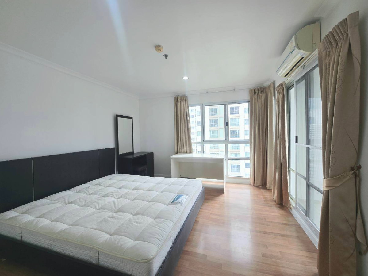 รูป 👉 🔥 ให้เช่า ลุมพินี เพลส พระราม 9 2 ห้องนอน 60 ตร.ม. รีโนเวทใหม่ วิว Central เพียง 26,000 (ห้องใหญ่ ราคานี้ไม่มีบ่อย!) - รูปที่ 6/12