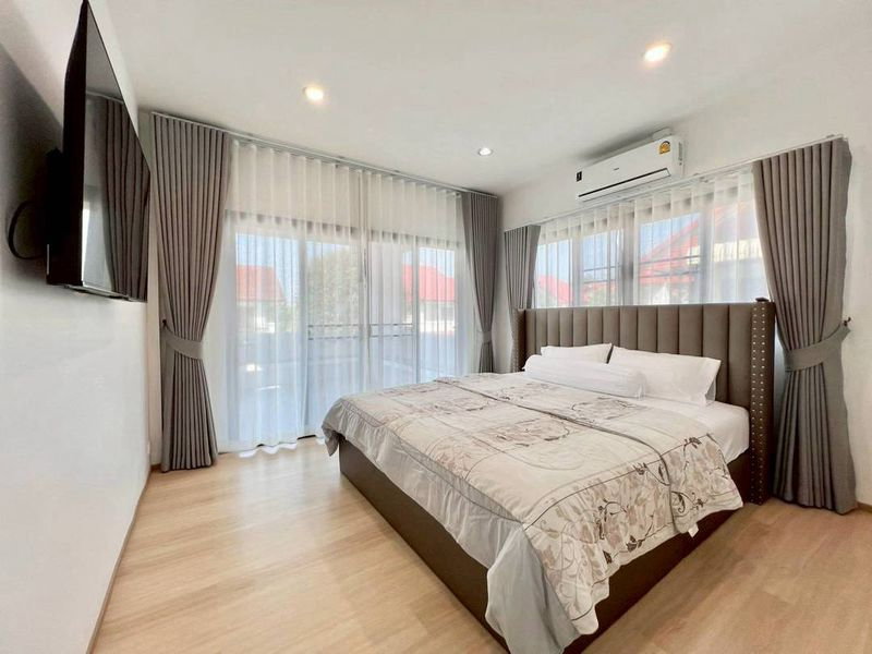 รูป ขายบ้านเดี่ยว หมู่บ้านหินวงนิเวศน์ นาจอมเทียน สัตหีบ ทำเลดี ใกล้ทะเล - รูปที่ 10/16