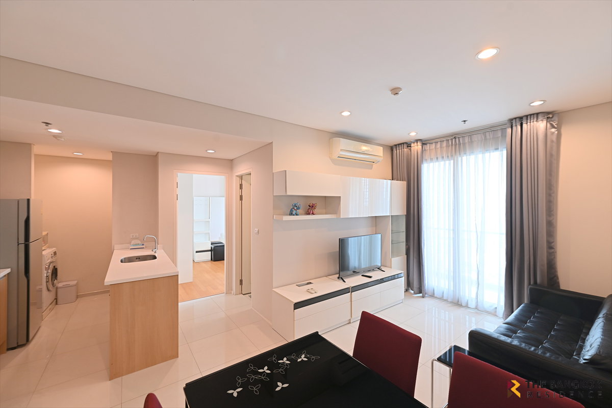 รูป  เช่าคอนโด⚡️ Villa Asoke 1นอน 52ตรม 25k 💙 ห้องสวย รีโนเวทใหม่ ใกล้ MRT เพชรบุรี  - รูปที่ 6/9