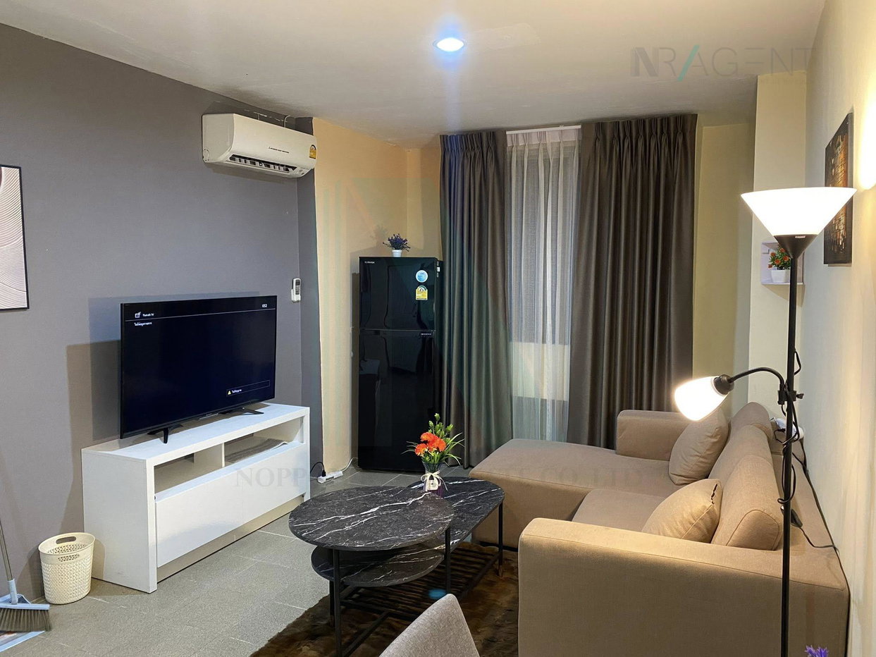 รูป ให้เช่าคอนโด เดอะ พาร์คแลนด์ บางนา อาคาร 10 ชั้น 8 1 ห้องนอน ขนาด 38 ตรม ใกล้ เซ็นทรัล บางนา - รูปที่ 1/8