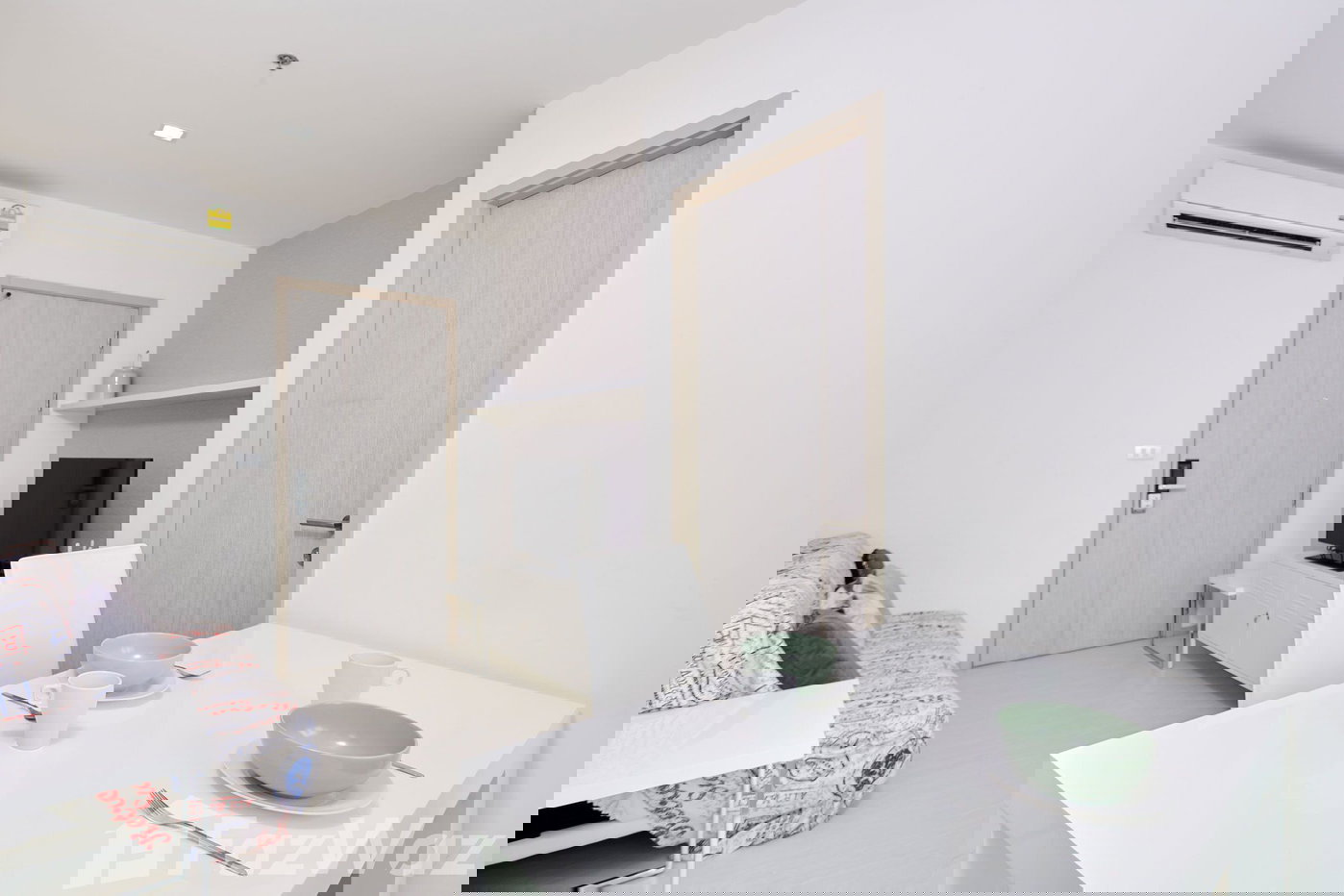 รูป คอนโดหรู 1 ห้องนอน พร้อมผู้เช่า ย่านทองหล่อ BTS 350ม 1705684 - รูปที่ 6/16