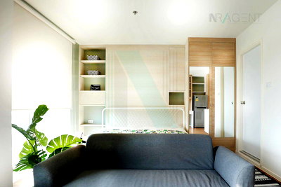 Condos for rent Santirat Institute Of Bussiness Adminstration : For Rent Condo THE SELECTED KASET - NGAMWONGWAN Building 1, Floor 14,Studio, Room size 25.00 sqm