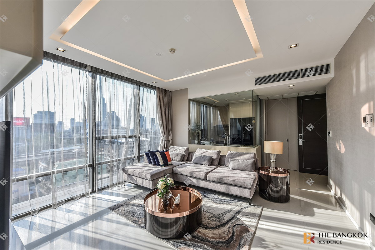 รูป   เช่าคอนโด ⚡️ The Bangkok Sathorn-Taksin 80k 2นอน 104ตร.ม. ห้องสวย 💛 ใกล้ BTS กรุงธนบุรี   - รูปที่ 2/9