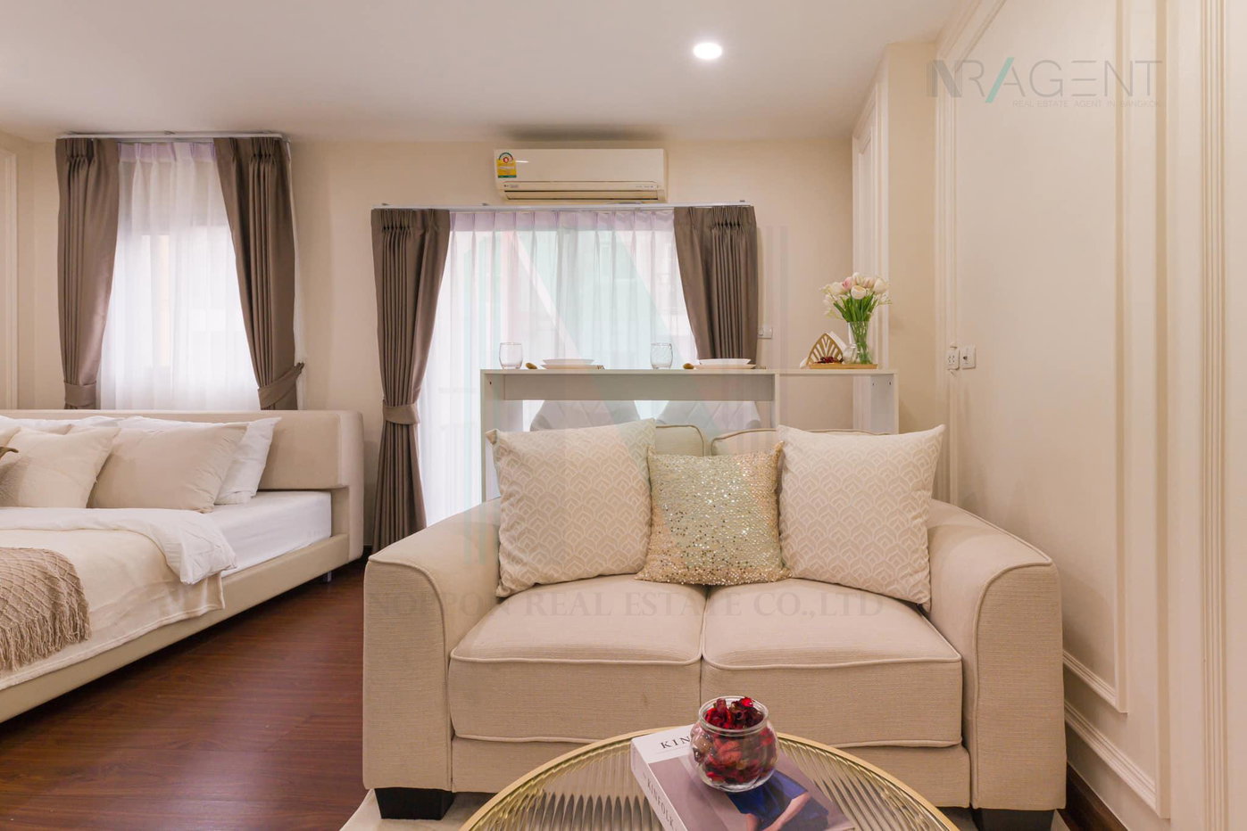 รูป ขายคอนโด 1 อาคาร A ชั้น 7 1 ห้องนอน ขนาด 32 ตรม ใกล้ ดิ เอสเคป สุขุมวิท 101-1 - รูปที่ 2/8