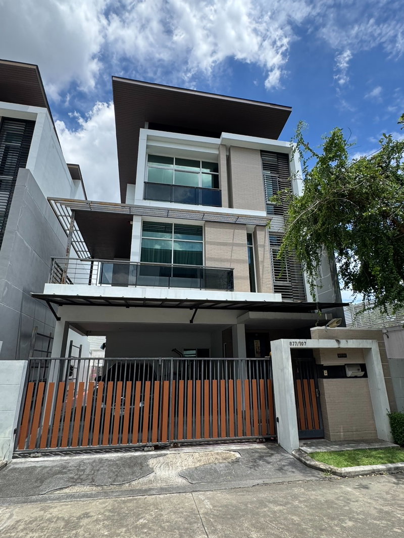 Houses for sale : 🔥 Rare Item, best price in the project 🔥 Nirvana Beyond Rama 9 - Ramkhamhaeng, near Thonglor 10 minutes.