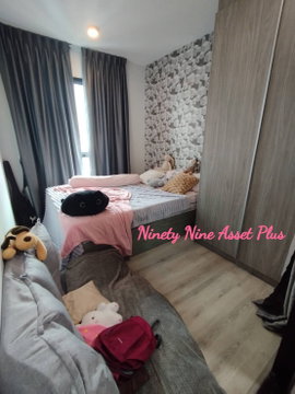 💮ให้เช่าคอนโด Notting hill Sukhumvit 105 ใกล้ BTS Bearing 26 ตรม.ห้องสวย มีเครื่องซักผ้า เช่าเพียง 9000-