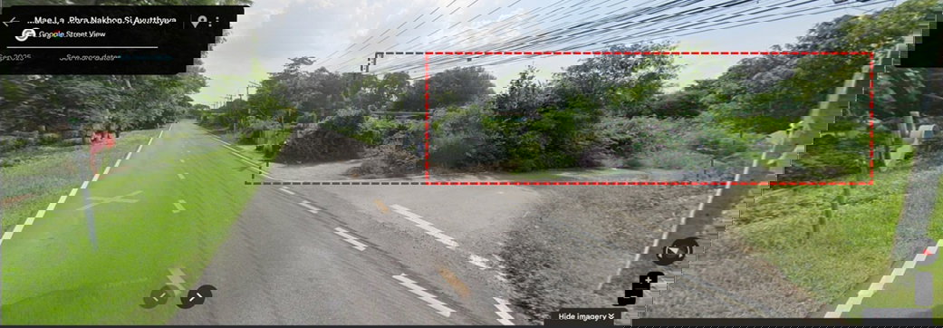 picture Land for Sale – Road Frontage & Riverfront View at Ayutthaya province  - 4/10