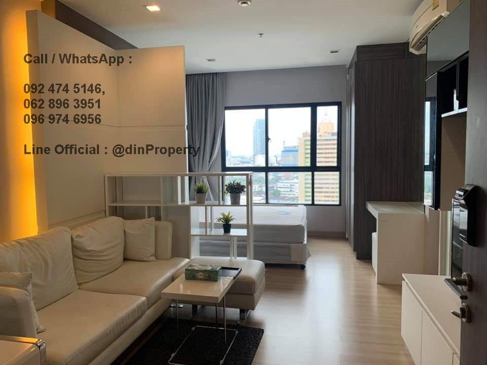 รูป ให้เช่า เออร์บาโน่ แอปโซลูท สาทร ตากสิน, สตูดิโอ ,BTS กรุงธนบุรี , BTS สะพานตากสิน,ICONSIAM - รูปที่ 4/6