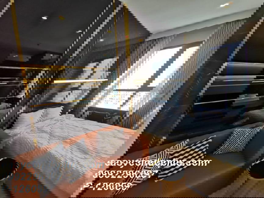 รูป P-126059 วิวเมืองสวย! ไนท์บริดจ์ ไพร์ม อ่อนนุช ห้องสตูดิโอหรู ใกล้ BTS อ่อนนุช 16,000 บาท | Line Id: @easycondoplus | 099-229-6397 - รูปที่ 4/11