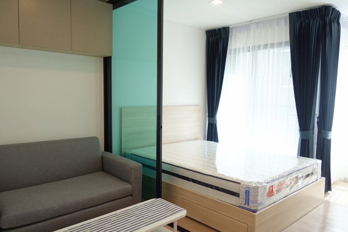 รูป ให้เช่าคอนโดวินน์ โชคชัย 4 ตึก A ชั้น 4 1 bed วิวดีที่สุดในโครงการ - รูปที่ 4/7