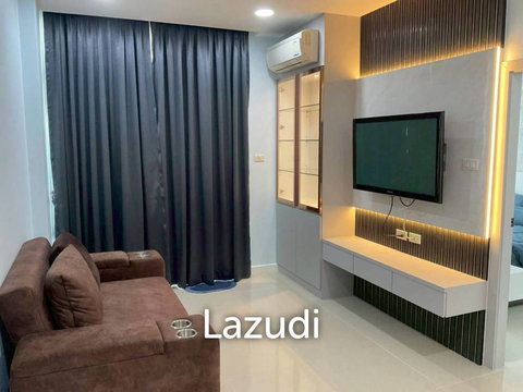 คอนโด 1 ห้องนอน 1 ห้องน้ำ ตกแต่งใหม่ พร้อมวิวสระว่ายน้ำ