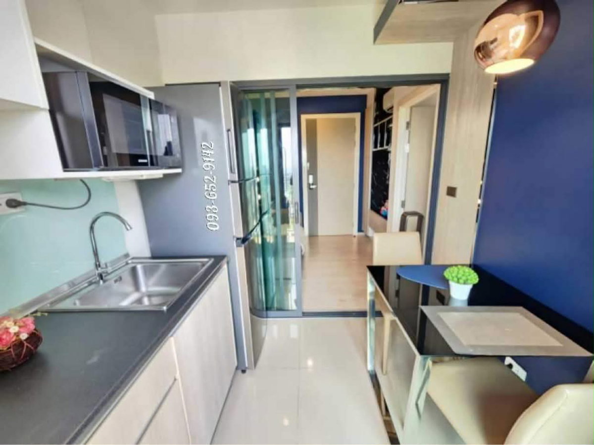 รูป 🍁🍁🍁 ให้เช่า DCon Prime รัตนาธิเบศธ์ (( 30 ตรม / 7999 ต่อเดือน / เพดานยกระดับโคมไฟระย้า / ถูกสุดในโครงการ )) ติด MRT ไทรม้า - รูปที่ 11/14