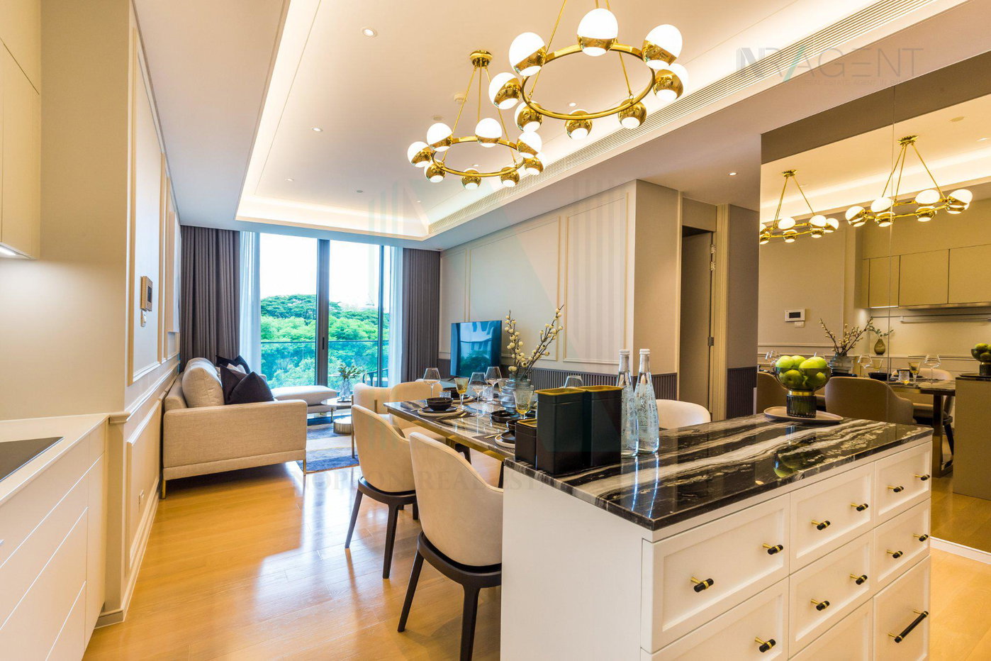 รูป ให้เช่าคอนโด บ้านสินธร อาคาร 1 ชั้น 3 2 ห้องนอน ขนาด 126.00 ตรม ใกล้ BTS ราชดำริ - รูปที่ 5/8