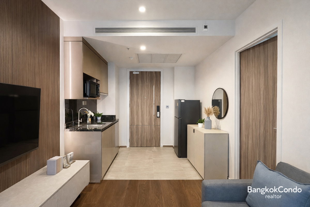 รูป 🍀🍀 Prime Condo Location🚆ให้เช่า📌 ไอดีโอ คิว สุขุมวิท 36 (Line:@rent2022)BTS ทองหล่อ✨พร้อมเข้าอยู่🔖A11193 - รูปที่ 5/12