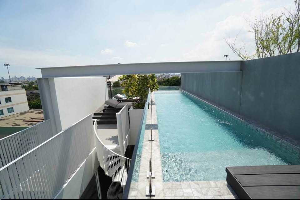 picture LTHC15039- 🏡💦 Luxury House for Rent | Lat Phrao | Private Pool Living for Family Comfort | Near BTS Ha Yaek Lat Phrao | 350,000 THB/Month - 1/6