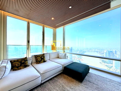 คอนโดให้เช่า : Four Seasons Private Residences | Stunning 2 Bed Super Luxury Condo - BR12407CD