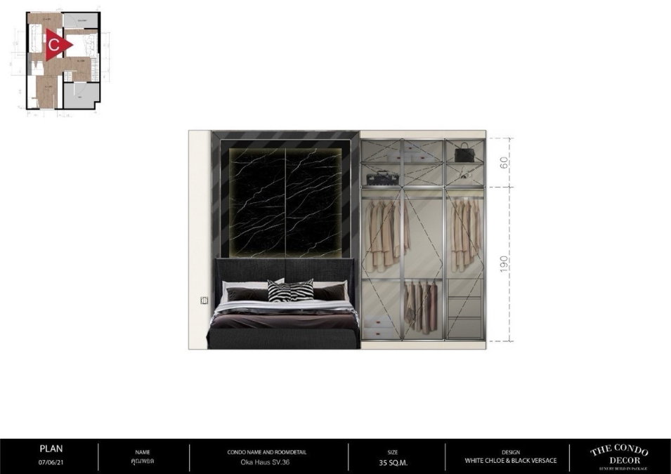 รูป ขายคอนโด โอกะ เฮ้าส์ สุขุมวิท 36 ชั้น 33 ตกแต่งครบ พร้อมเข้าอยู่ วิวแม่น้ำบางกะเจ้า - รูปที่ 11/12