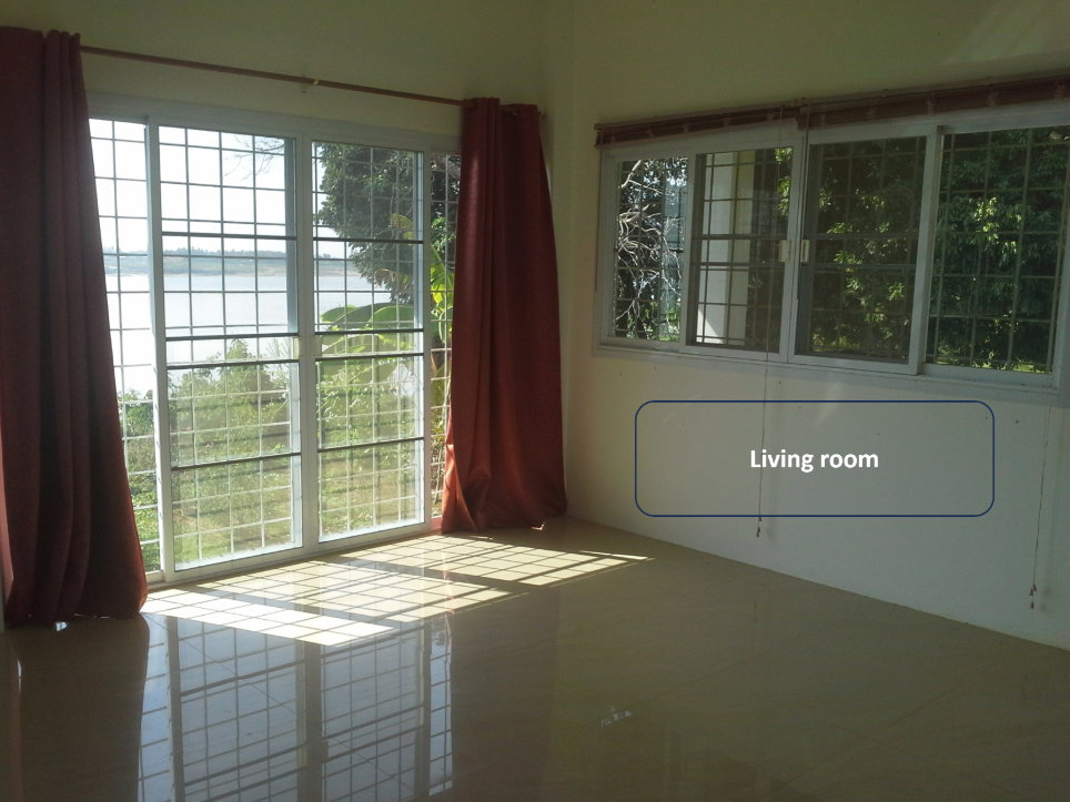 รูป ขายบ้านพร้อมที่ดินติดริมโขง 2 ไร่ ราคา 11,550,000 บาท  - รูปที่ 8/9