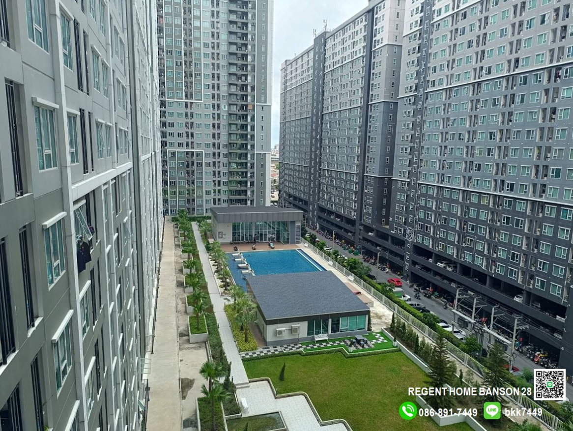 รูป ✅✅ปล่อยเช่า คอนโดรีเจ้นท์โฮมบางซ่อน 28 ตึก B ชั้น11 วิวโล่ง สถานีรถไฟฟ้าบางซ่อน  - รูปที่ 12/20