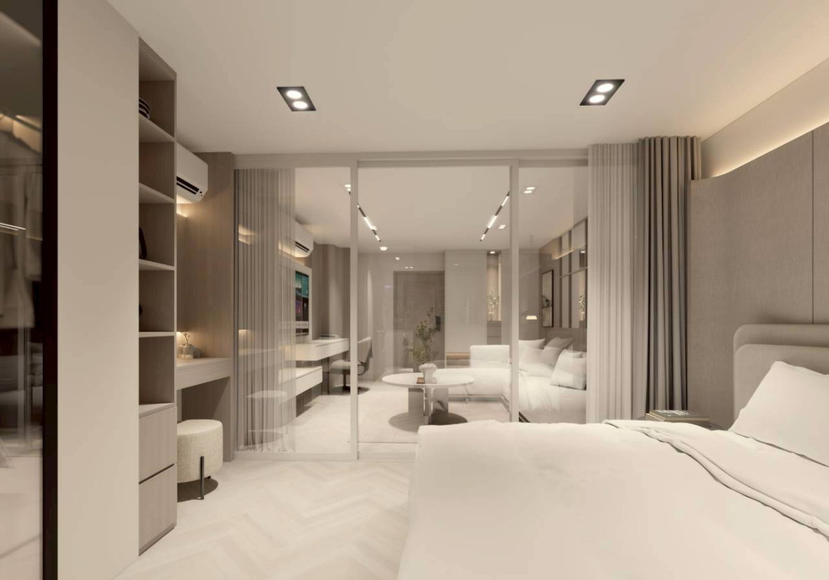 รูป ขาย ฮิลล์ไซด์ คอนโด 4 ห้องกำลังรีโนเวท ตกแต่งโมเดิร์นลักซูรี่ สไตล์โรงแรม (ID:1345CS) - รูปที่ 5/25