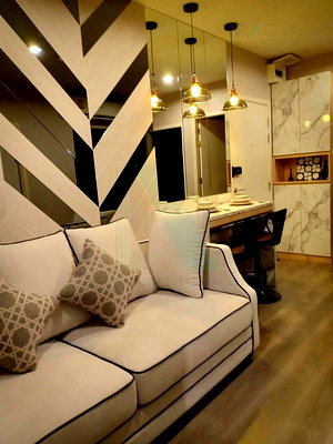 Condos for rent Siam University : 🎉 For Rent Condo ASPIRE SATHORN - TAKSIN (COPPER ZONE) Building 1, Floor 12,2 bed room, Room size 46 sqm