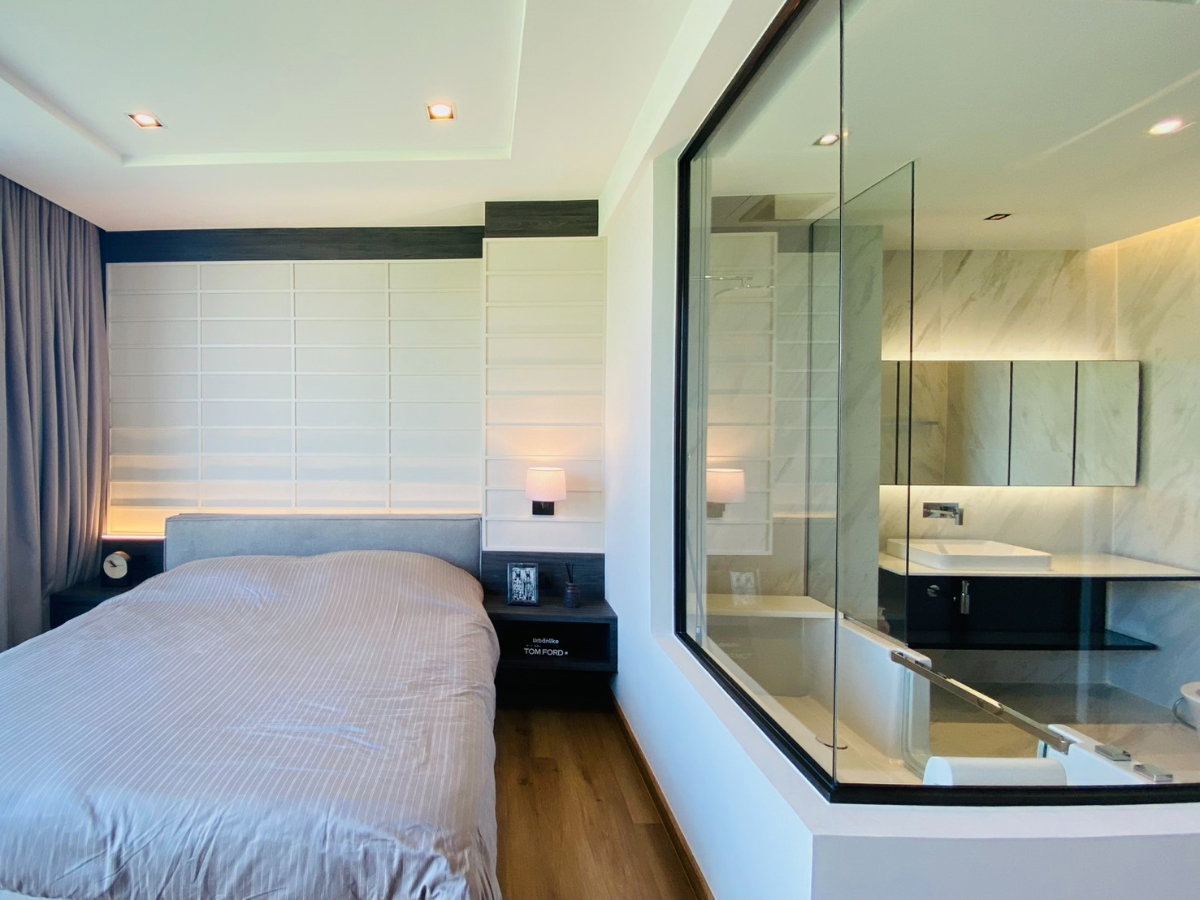 รูป Rare Unit! The Room สุขุมวิท 38 ใกล้ BTS ทองหล่อ, Modern Luxury Room ขนาด 79.62 ตรม. ,ห้องสวยมาก Fully furnished พร้อมเข้าอยู่ - รูปที่ 14/40