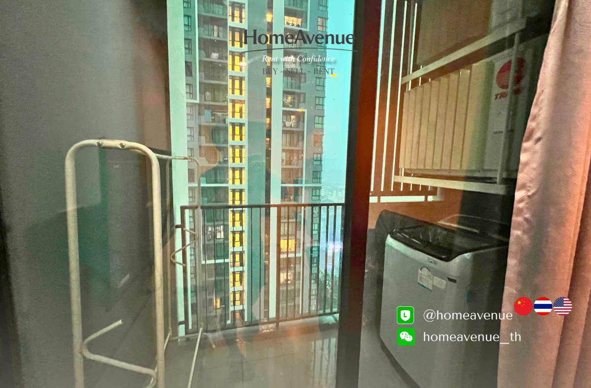 รูป 《Quinn Ratchada 17》Highlight✨ 1Bed 🚇 ใกล้MRT สุทธิสาร💥📲 Line: @homeavenue ⭐HA-2011 - รูปที่ 7/8