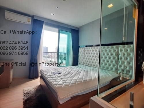 รูป ให้เช่า. ริทึ่มสาธร  1 ห้องนอน  45 ตรม BTS สะพานตากสิน ,BTS สุรศักดิ์,  บางรัก , สีลม ,สาทร - รูปที่ 4/6
