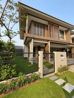 รูปภาพ RS5864 For Rent: Detached House Burasiri Krungthep Kreetha, Prime Location Krungthep Kreetha