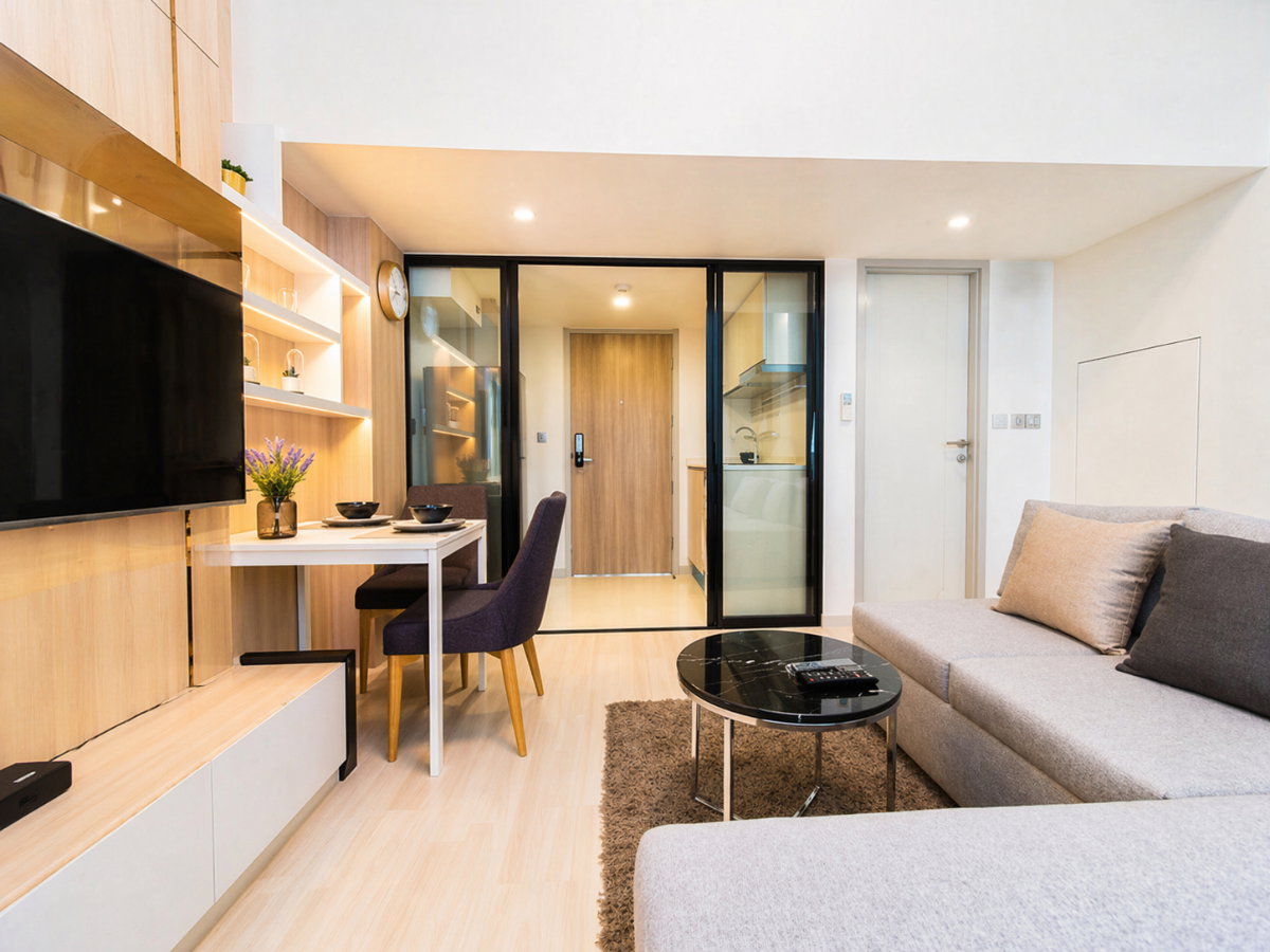รูป Knightsbridge Prime Sathorn ให้เช่า 1 ห้องนอน 37 ตร.ม. ใกล้ BTS โทร 063-616539 - รูปที่ 4/8