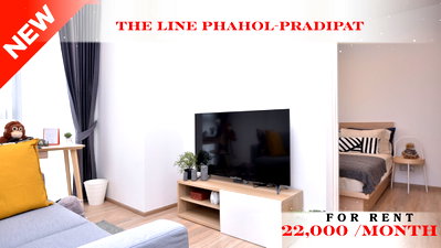 Condos for rent : 🌼🚆 Prime Condo Location For Rent 📌 The Line Phahol–Pradipat  (Line: @rent2022) | Near BTS Saphan Khwai  ✨ Ready to move in! ✨ 📌 Ref Code: A11191