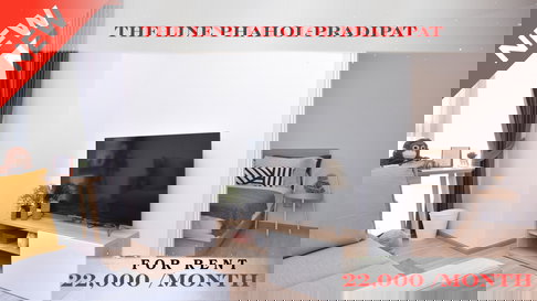 🍀🍀🍀 Prime condo location 🚆ให้เช่า📌 เดอะไลน์ พหล-ประดิพัทธ์ (Line:@rent2022)BTS สะพานควาย ✨พร้อมเข้าอยู่🌼A11191