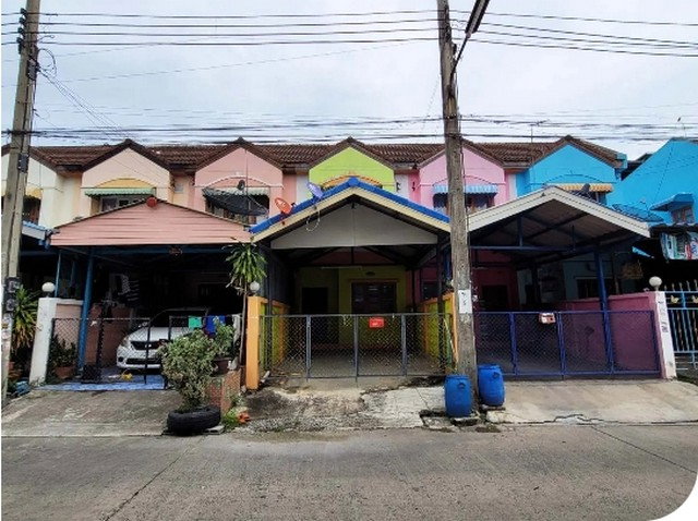 รูป BP00948 ขายทาวน์เฮ้าส์ หมู่บ้าน วโรชา 4 ตำบล บางเสาธง อำเภอ บางเสาธง จังหวัด สมุทรปราการ - รูปที่ 1/8