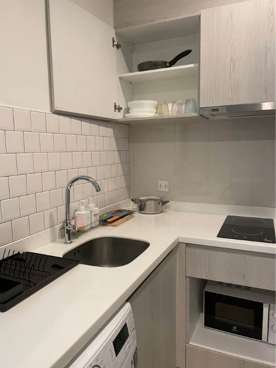 รูป 🔥 ขาย คอนโด Life Asoke (ไลฟ์ อโศก)   ชั้นสูง ฝั่งทิศใต้ ห้องสวย ตกแต่งครบ ติด MRT เพชรบุรี และ ARL มักกะสัน - รูปที่ 10/11