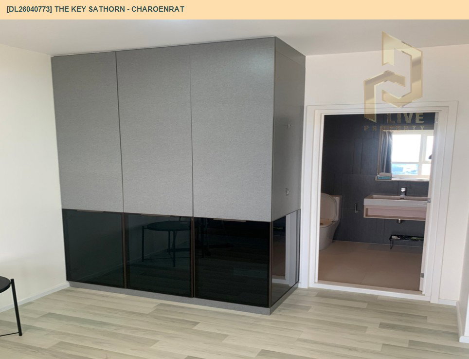 รูป DL26040773 ขายคอนโด เดอะคีย์ สาทร - เจริญราษฎร์ (The Key Sathorn - Charoenrat) ใกล้ BTS สุรศักดิ์ พร้อมเข้าอยู่ โทรด่วน 0638692663 LineID @655ebbvc - รูปที่ 14/14
