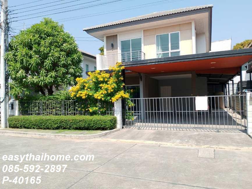 รูป P-40165 บ้านเช่า 3 นอนสวย สไตล์โมเดิร์น เซนโทร สุขสวัสดิ์ - พระราม 3! 27,000 บาท : ย่านทุ่งครุ | Line Id @easythaihome | 085-592-2897 - รูปที่ 41/48