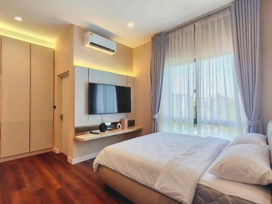 รูป ให้เช่าบ้านเดี่ยว2ชั้น บางนา กม .5 luxury บ้านใหม่ - รูปที่ 7/8