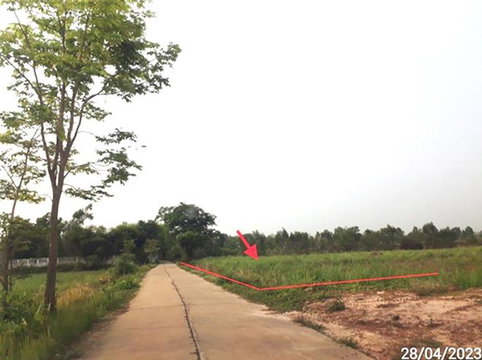 ที่ดินว่างเปล่า 5154 ตร.วา โพนทอง ร้อยเอ็ด 3.9M