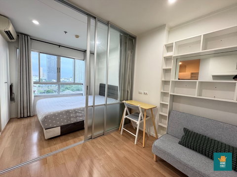 Rent Lumpini Ville สุขุมวิท 77-2 เฟอร์ครบ 23 ตรม. 8500 บาท