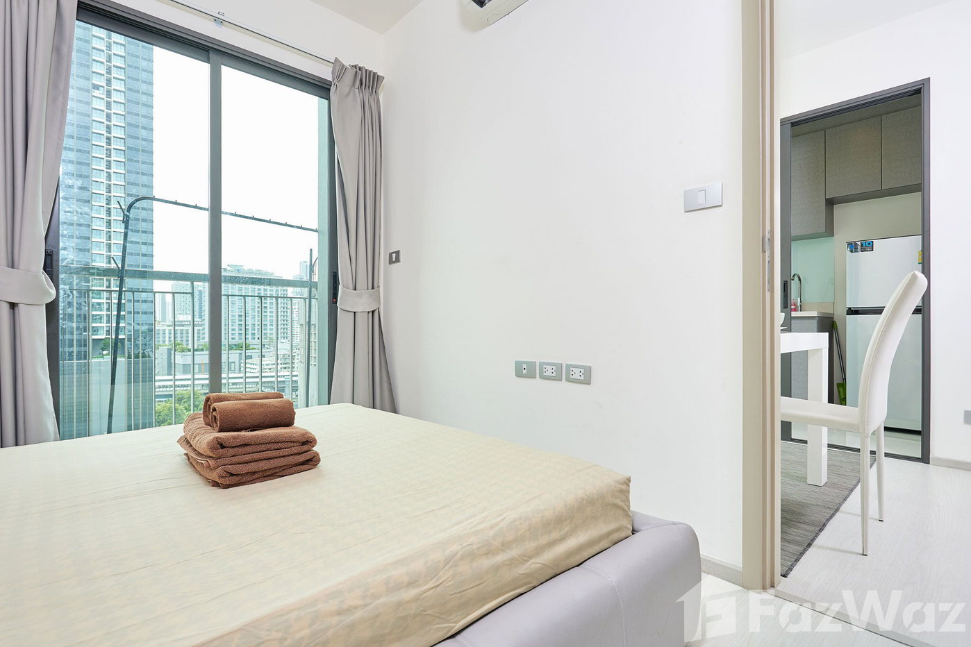 รูป คอนโดหรู 1 ห้องนอน พร้อมผู้เช่า ย่านทองหล่อ BTS 350ม 1705684 - รูปที่ 11/16
