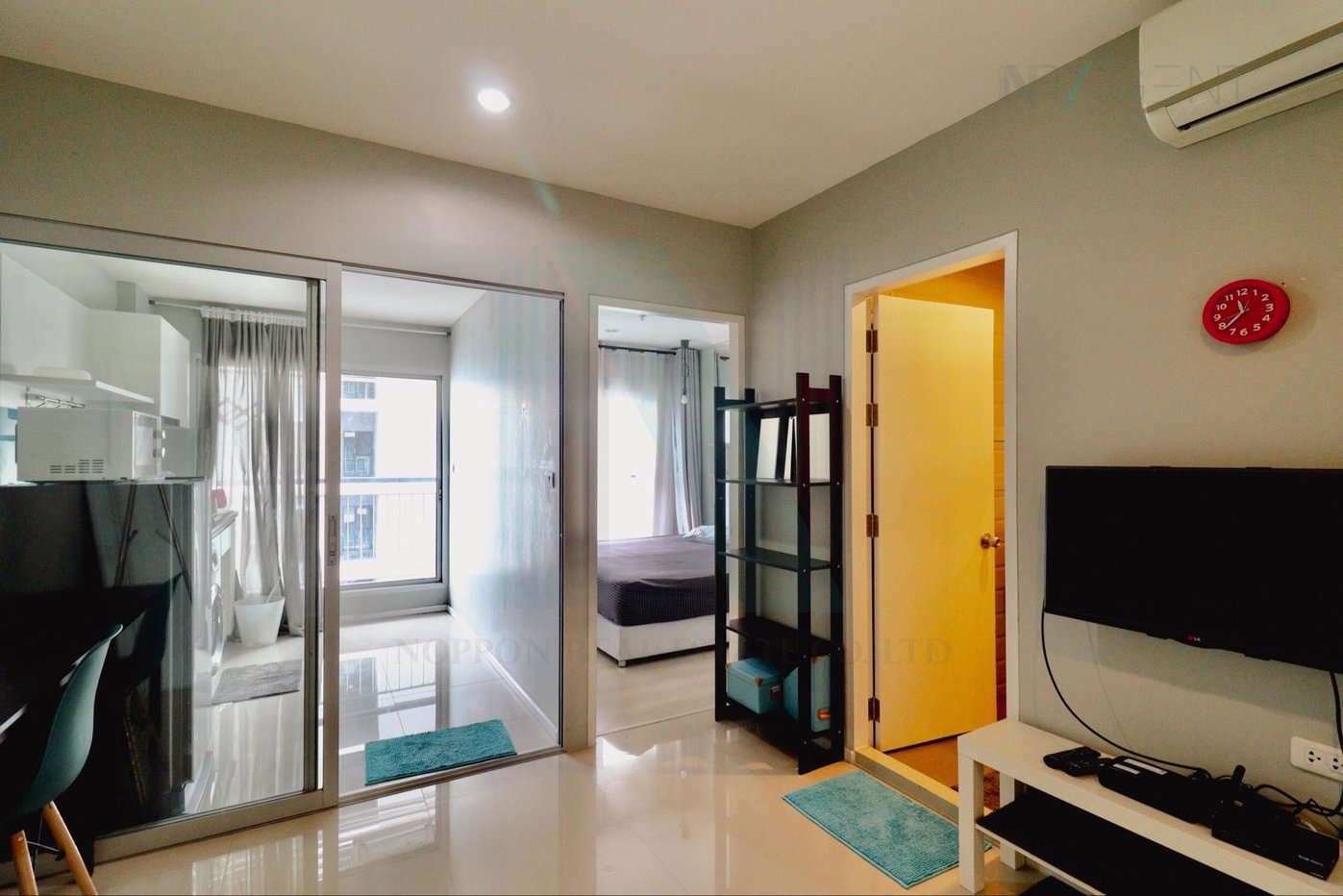 รูป 🔺 ขายคอนโด แอสปาย สุขุมวิท 48 อาคาร N ชั้น 19 1 ห้องนอน ขนาด 32.00 ตรม ใกล้ W District - รูปที่ 3/8