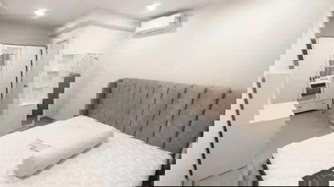 code : H238 ว่างแล้ว!! คอนโดให้เช่า ศุภาลัย ซิตี้ รีสอร์ท จรัญ 91 (Supalai City Resort Charan 91) | ใกล้ MRT บางอ้อ 190 ม. วิวสระ เฟอร์ครบ